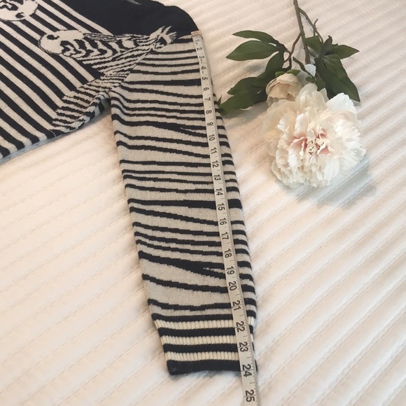 Parkhurst Angora Zebra Print Sweater Size L - Picture 11 of 11